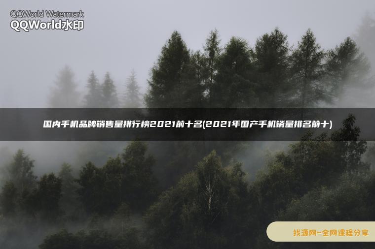 国内手机品牌销售量排行榜2021前十名(2021年国产手机销量排名前十)