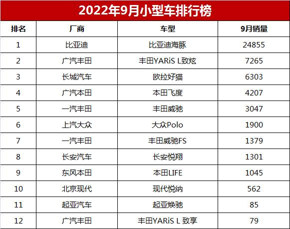 汽车品牌销量排名_2022年小型汽车销量排名_汽车品牌销量排名2017