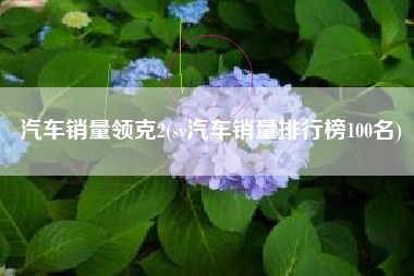 汽车销量领克2(sv汽车销量排行榜100名)