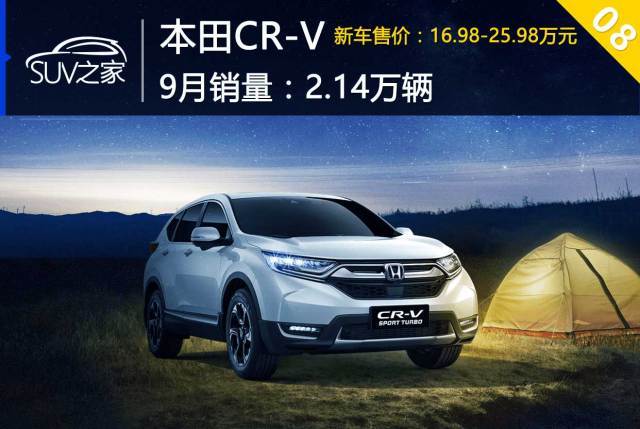 suv销量排名_suv销量9月排行榜_suv1月销量排行榜