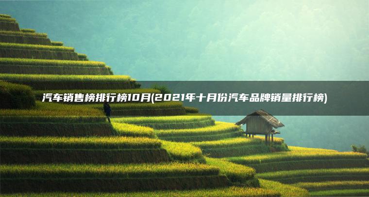 汽车销售榜排行榜10月(2021年十月份汽车品牌销量排行榜)