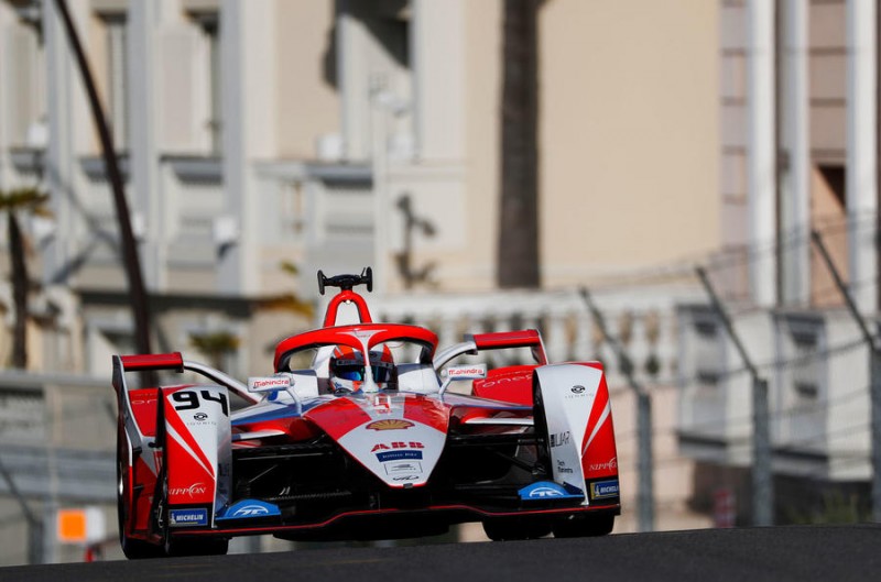 aria-label =“ 97 Alex Lynn Mahindra Formula E 2021 CAR”